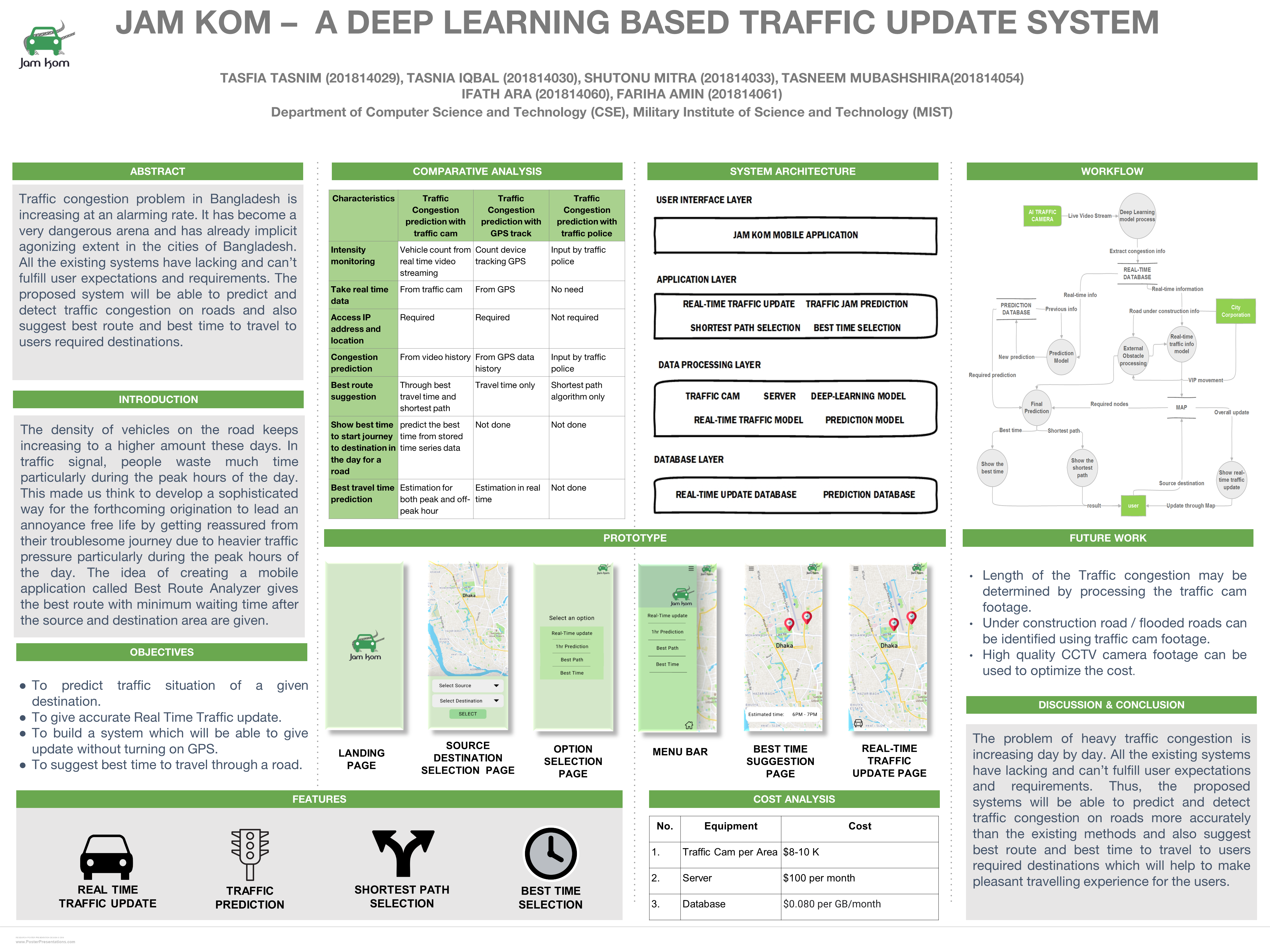 JAM KOM – A Deep Learning Based Traffic Update System